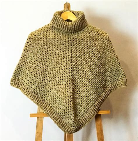 Beautiful Knitted Poncho Patterns Page Of Crochet Poncho