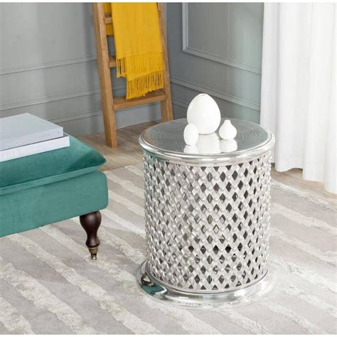 Safavieh matilda antique silver leaf glass coffee table by safavieh (1) $442. 2020 Popular Hammered Silver Coffee Tables