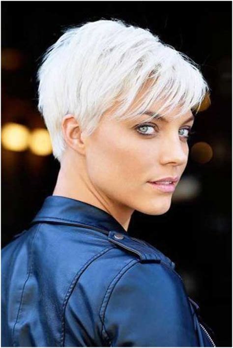Cool Platinum Pixie Haircut for Thin Hair Ideas is the ...