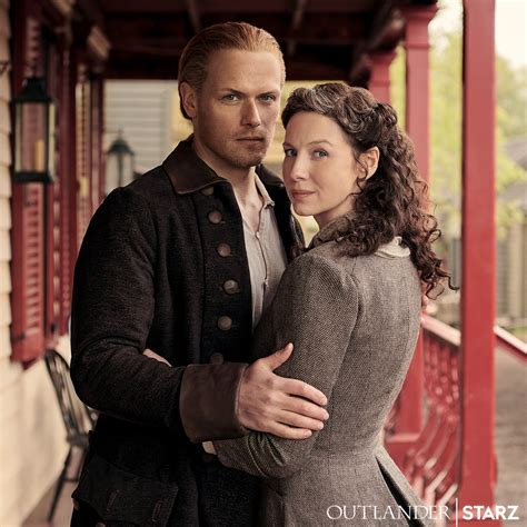 Two New Character Portraits Of Jamie And Claire From ‘outlander Season