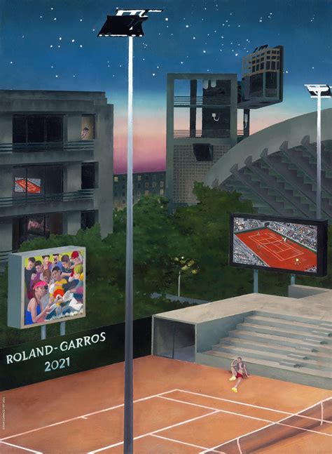 Et voici l'affiche officielle de Roland-Garros 2021 ! - Roland-Garros