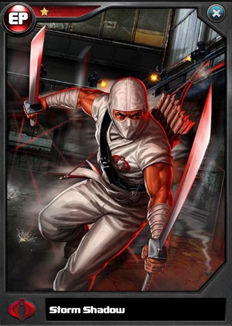 Storm Shadow Ep1 Leader Gi Joe Battleground Wiki Fandom
