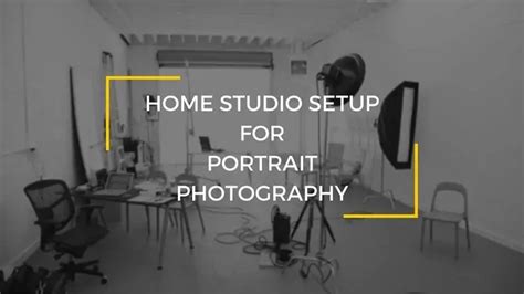 How To Create A Home Studio Setup For Portrait Photography