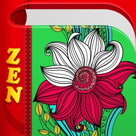 Zen Coloring Book For Adults By Adult Coloring Book Apps Llc