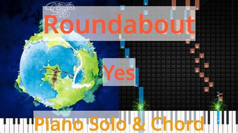 🎹solo And Chord Roundabout Yes Synthesia Piano Youtube