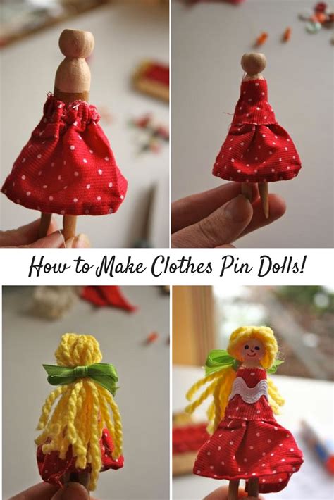 Clothespin Girls Gingercake Clothespin Dolls Doll Crafts Clothes
