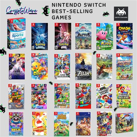 Nintendo Switch Best Selling Games เกม Mario Wario Ware Luigi Party