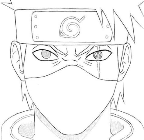 100 Contoh Gambar Sketsa Naruto Mudah Terbaru Posts Id Otosection