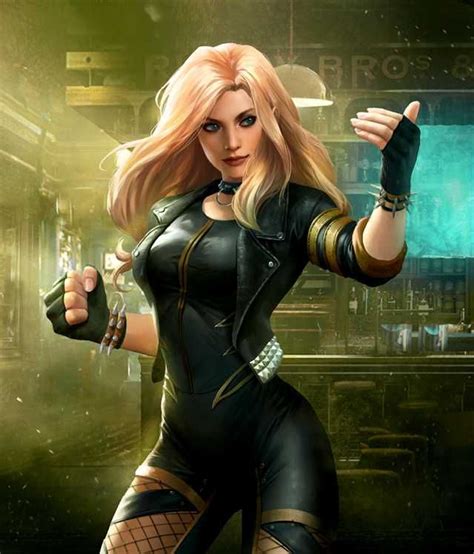 Injustice 2 Mobile Roster Black Canary Dc Comics Girls Comics Girls