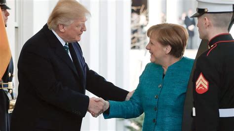 Mit Diesen Fakten Knackte Angela Merkel Den Trump Code Bz Die