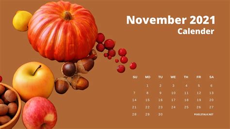 November 2021 Calendar Wallpapers Pixelstalknet