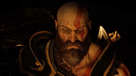 Kratos Angry Eyes God Of War 4 Wallpaperhd Games Wallpapers4k