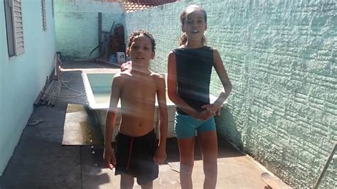 Desafio da piscina com o meu irmão YouTube