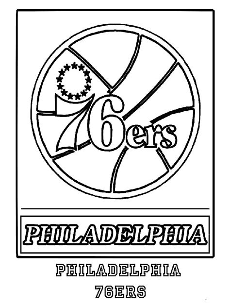 Nba Team Coloring Pages Free Printable Nba Team Coloring