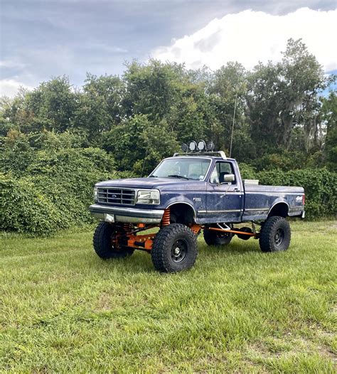 My ‘95 F250 With 2008 Axles And Suspension Rregularcabclub