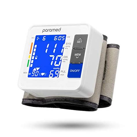 Paramed Automatic Wrist Blood Pressure Monitor Cuff Pricepulse