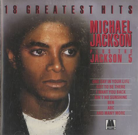 Michael Jackson 18 Greatest Hits German Cd Album Cdlp 582375