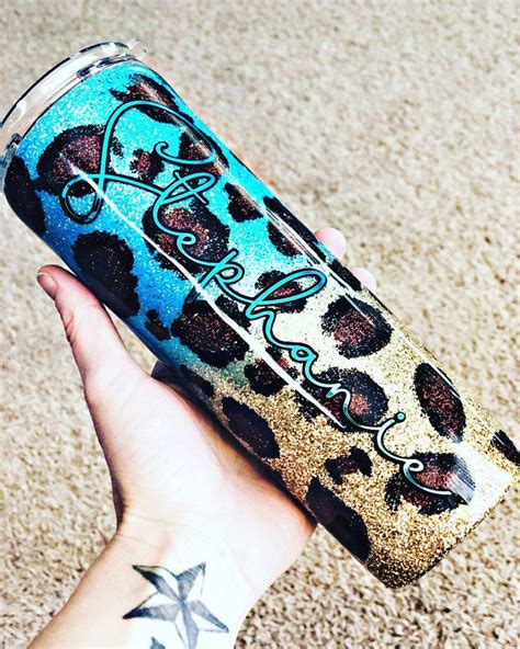 They are simultaneously trendy and classic, bold and neutral, wild and chic. Leopard Ombré tumbler/gift for her/cheetah print | Etsy ...