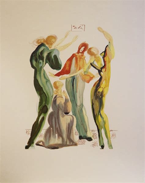 Salvador Dali La Danse The Art Hound Gallery