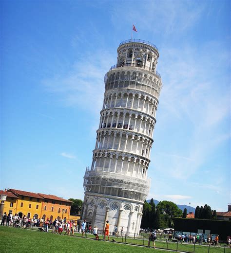 Worlds Incredible Leaning Tower Of Pisa Italy
