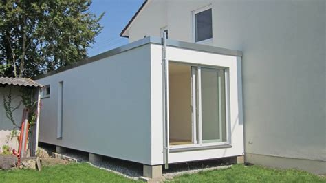 Hier informieren wir sie über die möglichkeiten der erweiterung mit einem hausanbau und erläutern anbau kosten. Haus Anbau Modul - Wohnung Idee