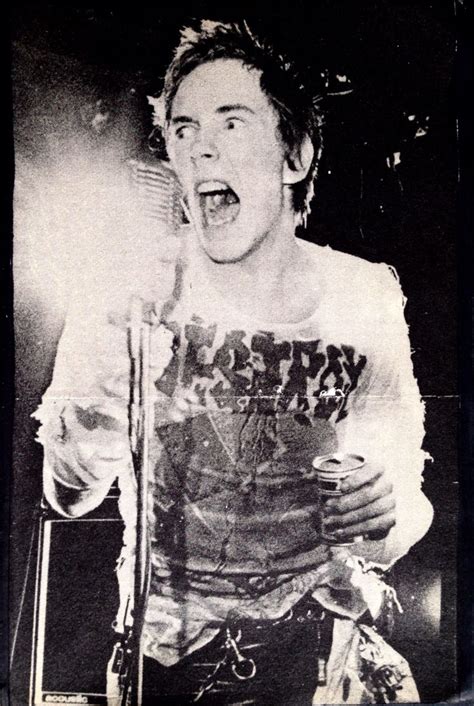 Johny Rotten Johnny Rotten Sex Pistols 80s Music Punk Art Punk