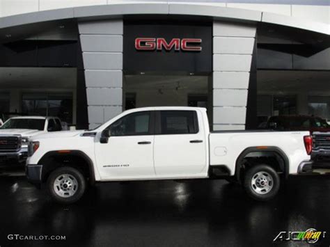 2020 Summit White Gmc Sierra 2500hd Crew Cab 4wd 138488113 Photo 2