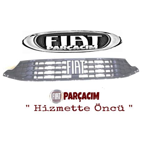Kaplama On Tampon Ust Izgara Black Fiat Egea 2020 Orjinal Fiat Yedek