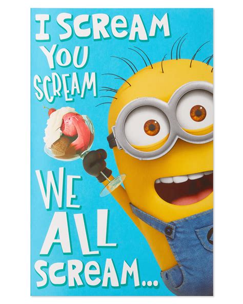 American Greetings Despicable Me Birthday Card With Music