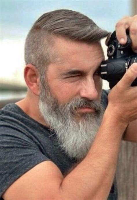 40 Of The Top Hairstyles For Older Men Beard Styles For Men Grey