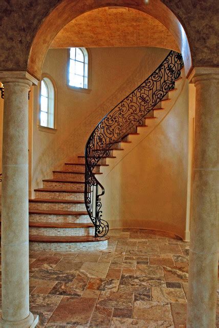 Spiral Stairs Eclectic Staircase Philadelphia By Stonemar
