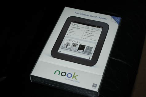 Barnes And Noble Nook Simple Touch 2gb Wi Fi 6 Inch Ebook Ereader Tablet