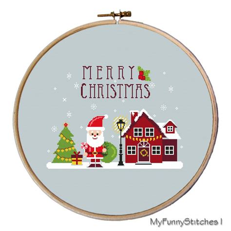 The pdf file of the pattern will be available for instant 10 easy free cross stitch patterns snowman. cross stitch christmas ornaments modern Christmas cross