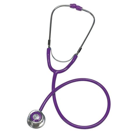 Mabis Nurse Mates Timescope Stethoscope For Adult In Purple 10 450 200