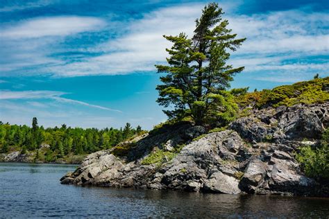 3840x2160 3840x2160 Blue Clouds Island Lake Landscape Sky