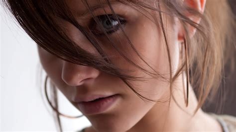face, hair, blue eyes Wallpaper, HD Girls 4K Wallpapers, Images, Photos