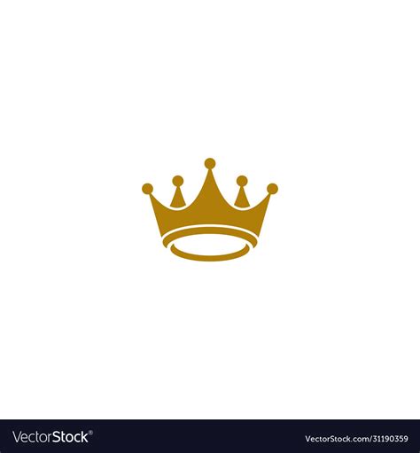 Crown Logo Royalty Free Vector Image Vectorstock