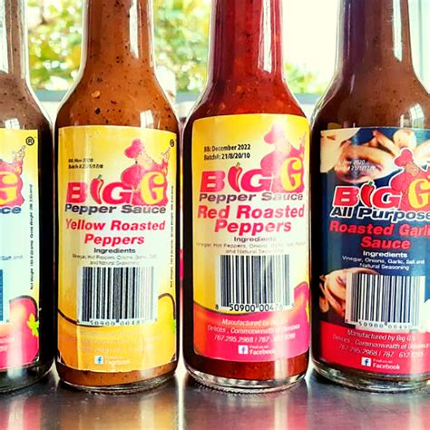 coming in hot dominica s graceson john founder of big g s hot pepper sauce caribbean export