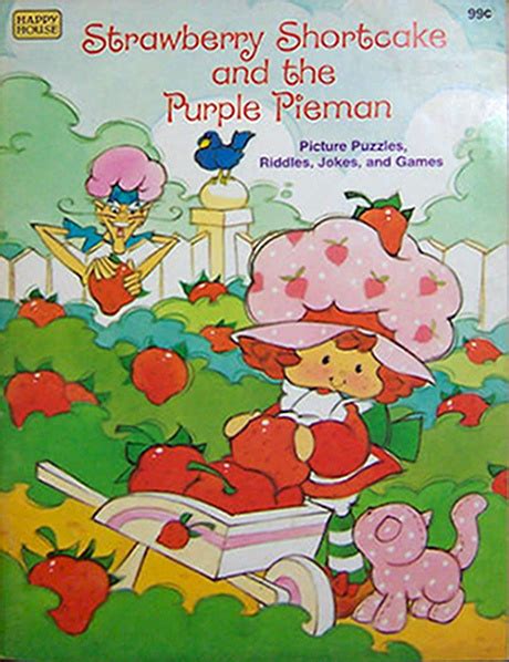 Strawberry Shortcake 1st Gen And The Purple Pieman Coloring Books