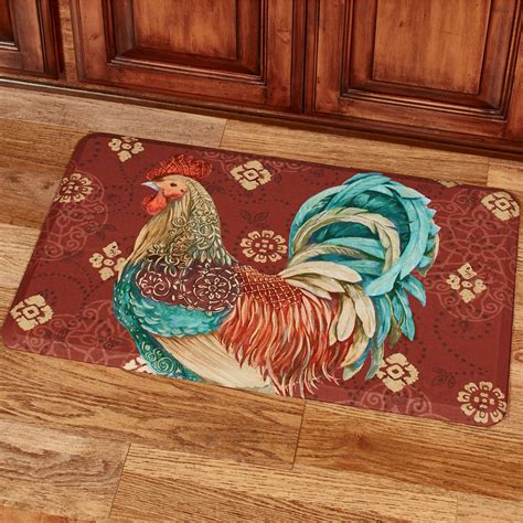Spicy Rooster Kitchen Comfort Mat