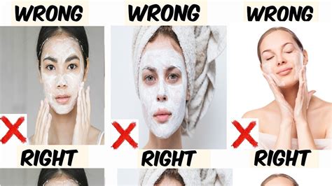 Common Face Washing Cleansing Mistakes Learn How To Wash Cleanse Your Face Properly Youtube