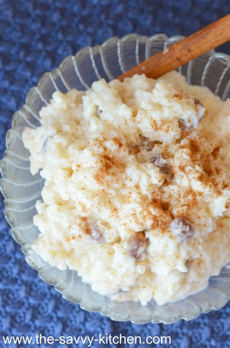 The Savvy Kitchen Mexican Rice Pudding