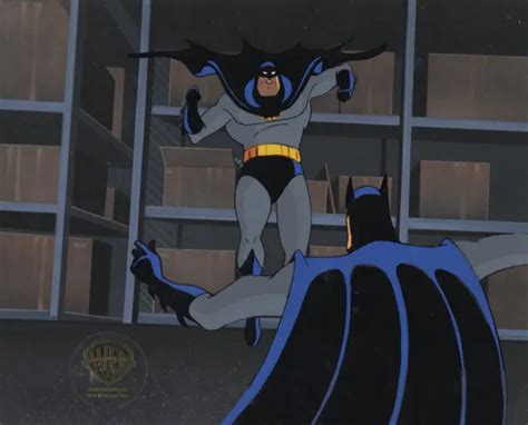 Batman The Animated Series Original Production Cel Obg Batman His