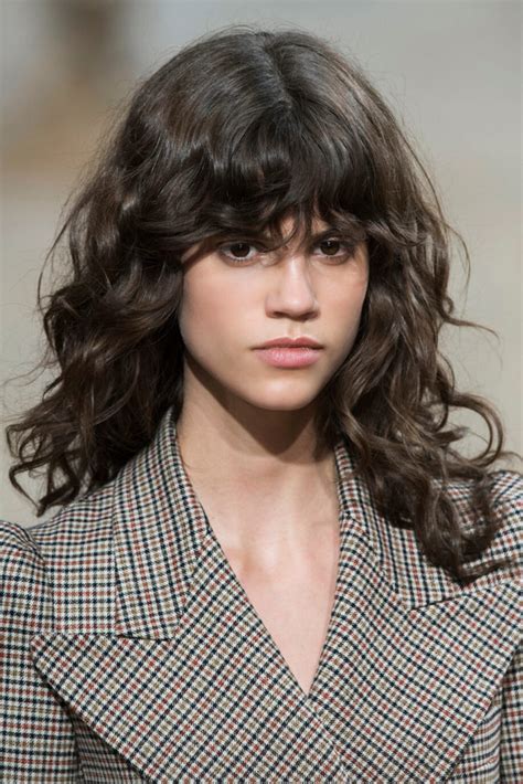 Most Outstanding Curly Hairstyles With Bangs Haircuts Hairstyles