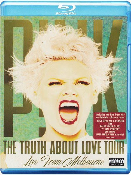 Pnk The Truth About Love Tour Live From Melbourne 2013 Blu Ray