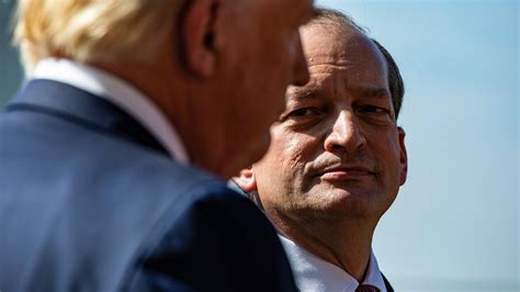 Acosta To Resign As Labor Secretary Over Jeffrey Epstein Plea Deal The New York Times