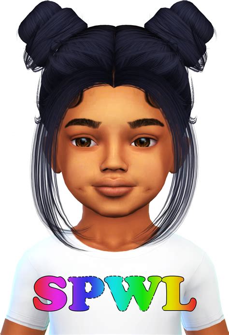 Lana Cc Finds Sheplayswithlifeee Toddler Hair Sims 4 Sims 4