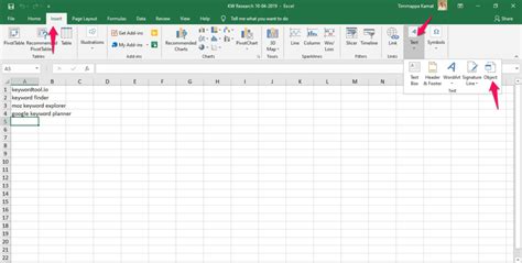 How To Insert Word Document In Excel For Office 2013 2016 2018 And O365