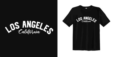Premium Vector Los Angeles California Urban Style Wear T Shirt Design