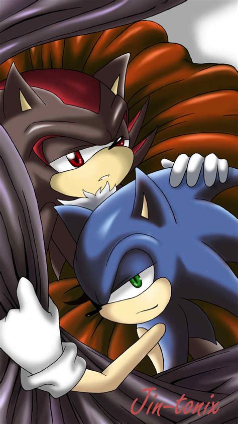 Sonic Shadow Sonadow Fan Art 31243824 Fanpop